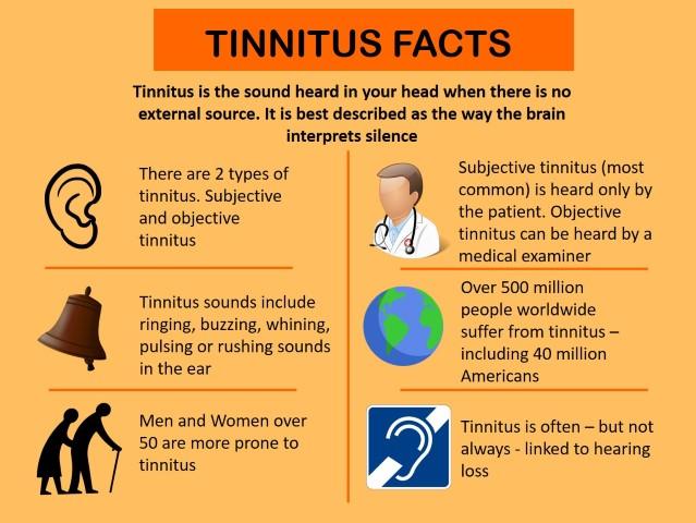 tinnitus facts infographic