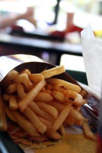 salty fries